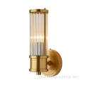 Brilliant glass lighting modern copper wall lamps